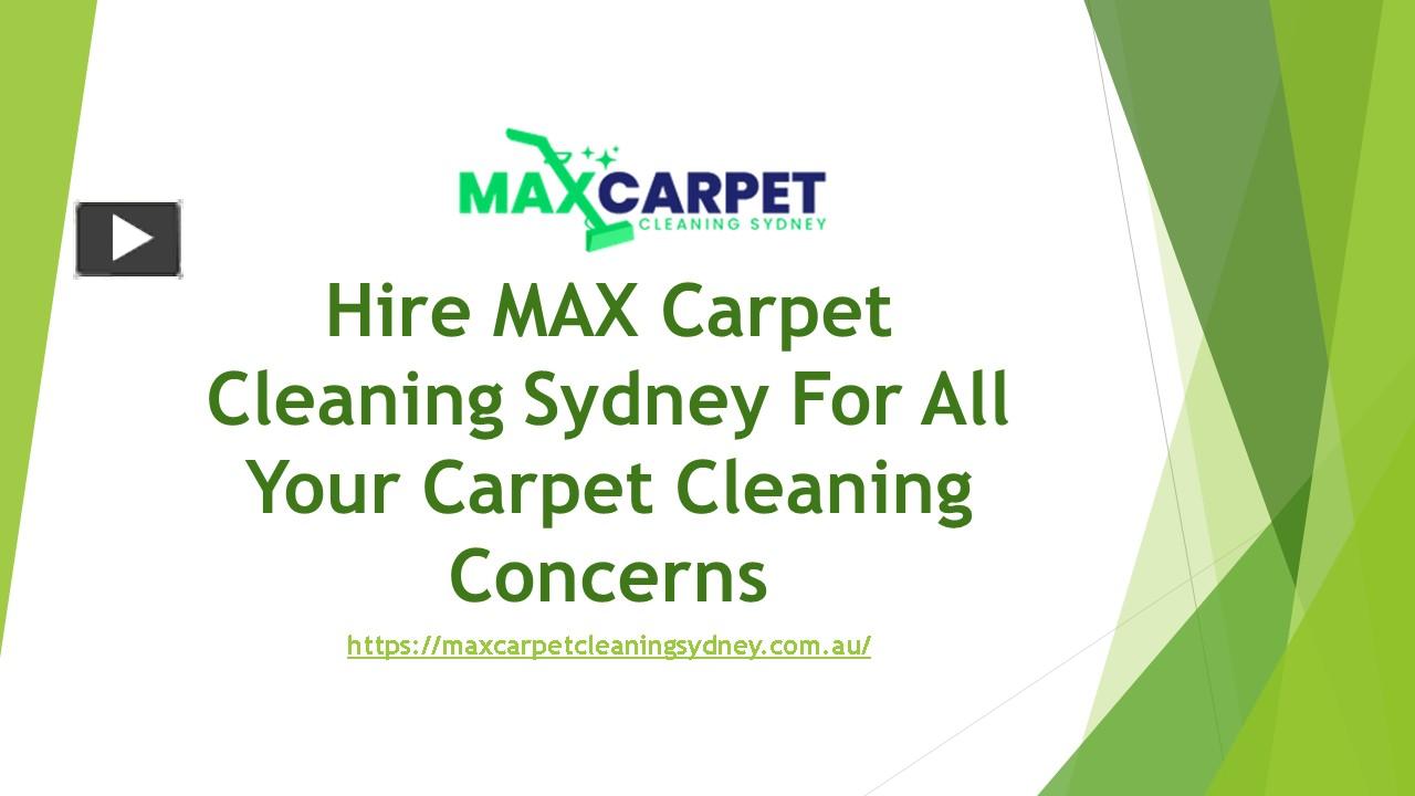 PPT Same Day Carpet Cleaning Sydney PowerPoint presentation free to