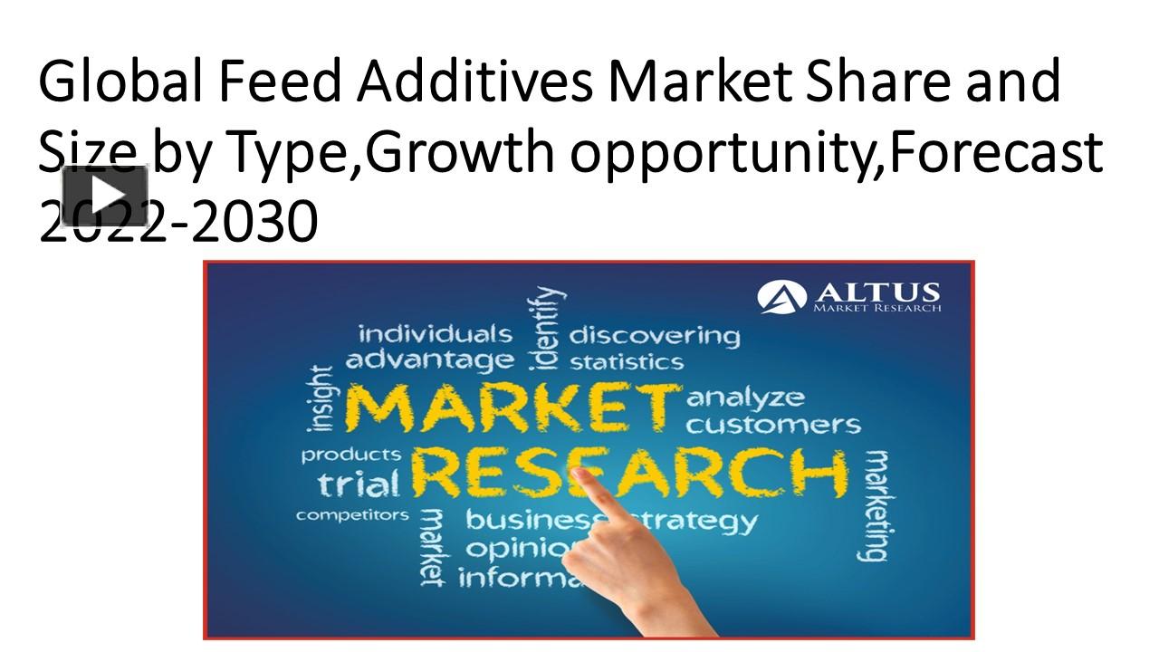 PPT Global Feed Additives Market Share and Size by Type,Growth