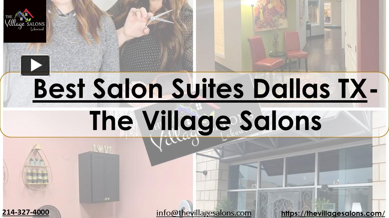 PPT Best Salon Suites Dallas TX The Village Salons PowerPoint