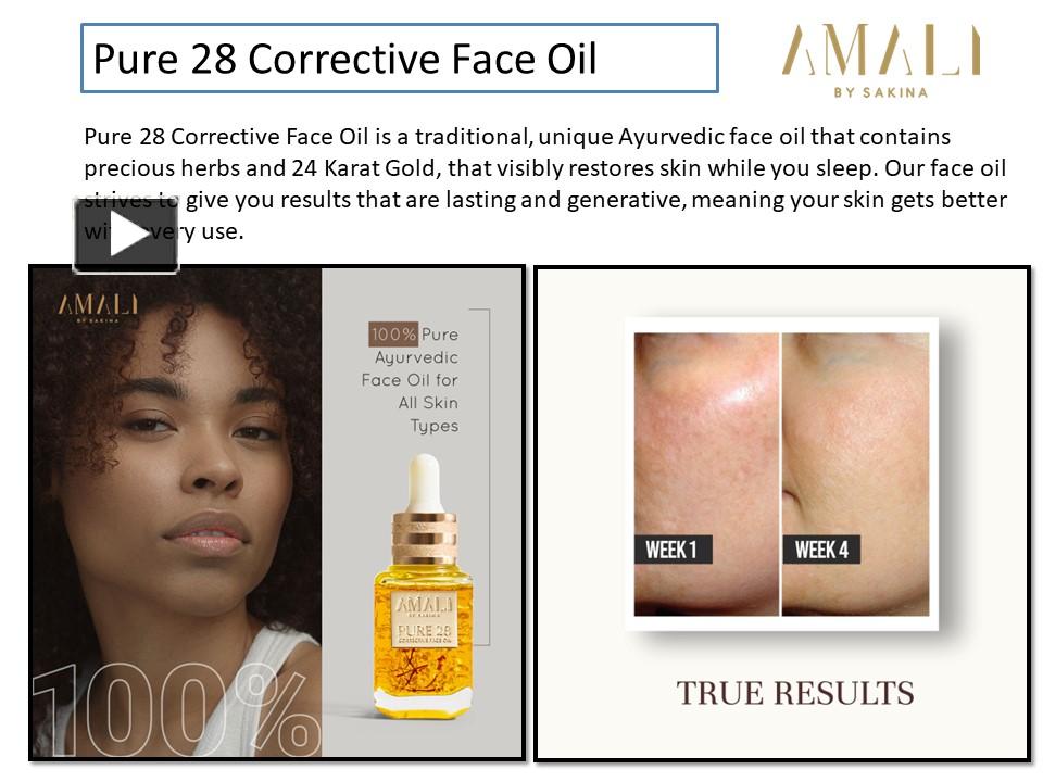 PPT Best Face Oil for Glowing Skin AntiAging Face Oil Best