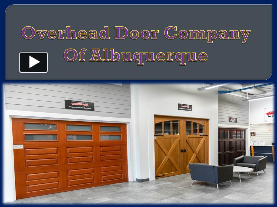 PPT Overhead Door Company Of Albuquerque PowerPoint presentation
