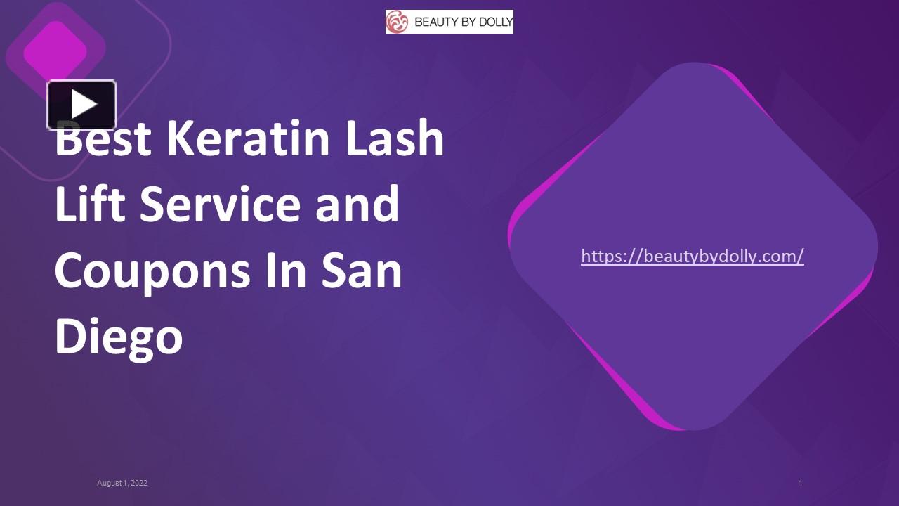 PPT Best Keratin Lash Lift Service and Coupons In San Diego