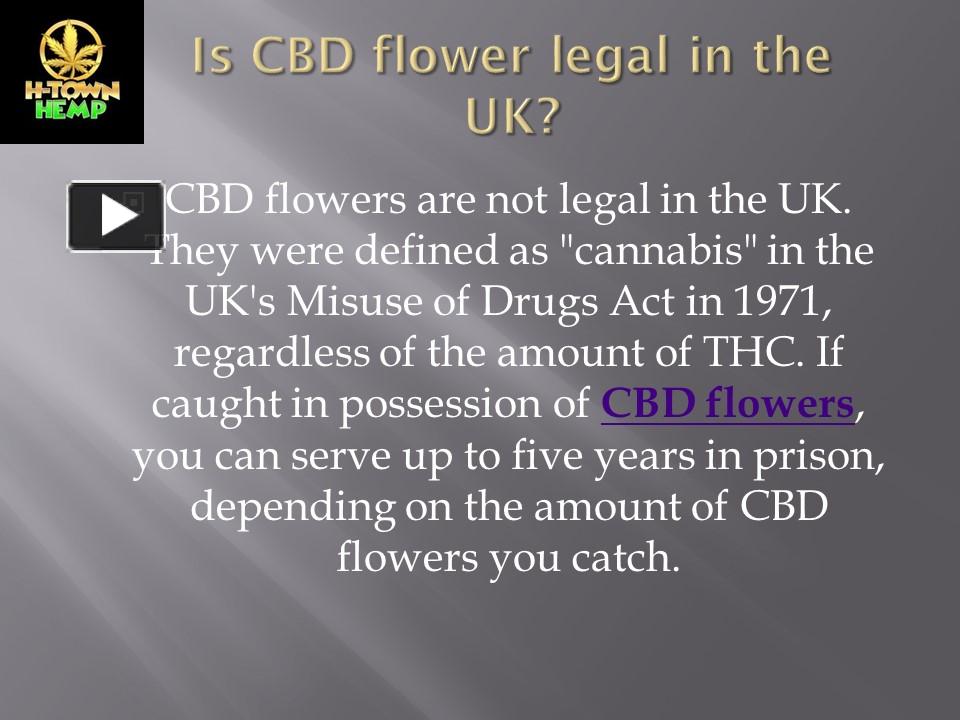 PPT Is CBD flower legal in the UK? PowerPoint presentation free to