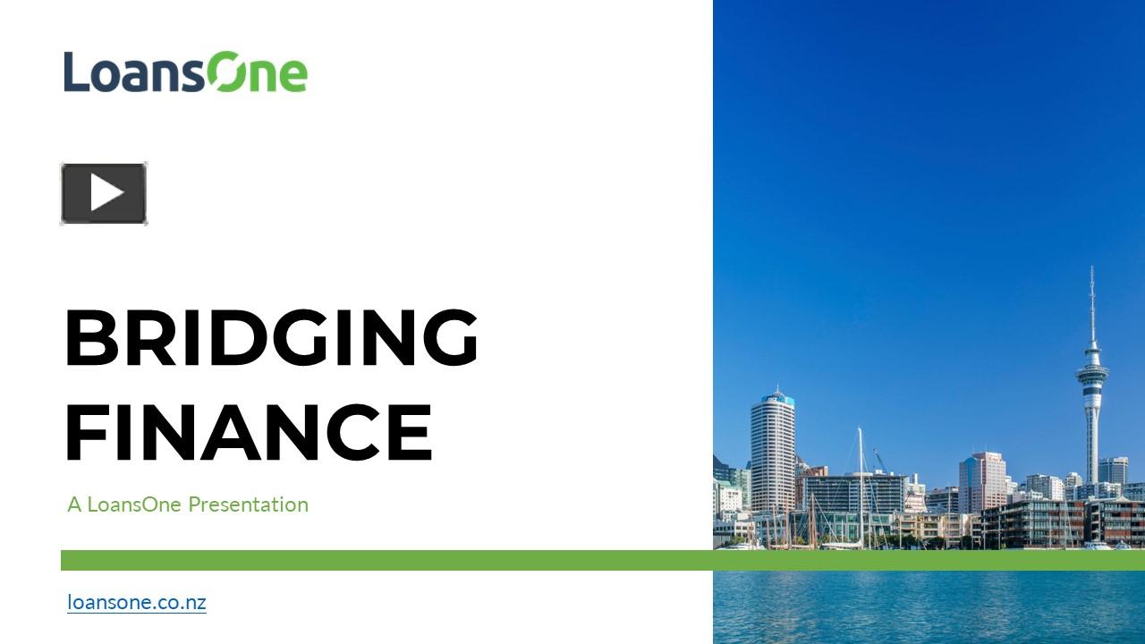 PPT Bridging Finance PowerPoint presentation free to download id