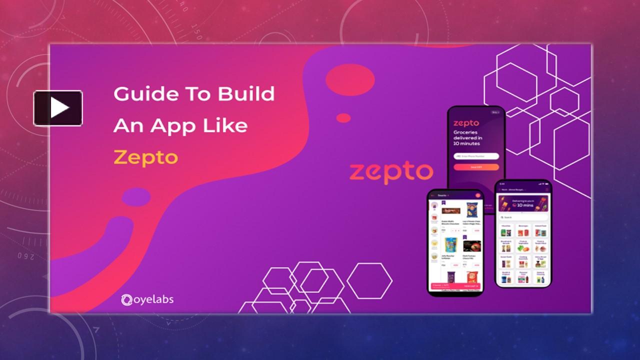 PPT Guide to create a 10Minute Grocery Delivery App PowerPoint