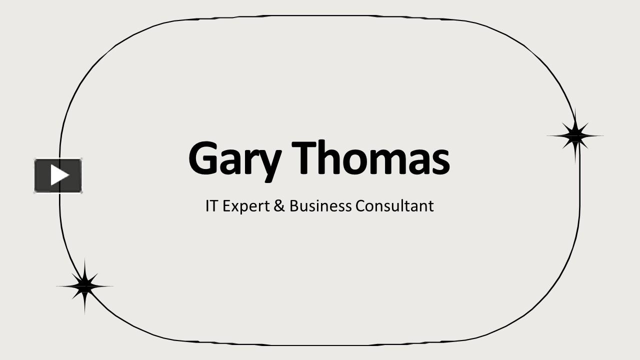 PPT Gary Thomas Remarkably Capable Expert Cincinnati, Ohio