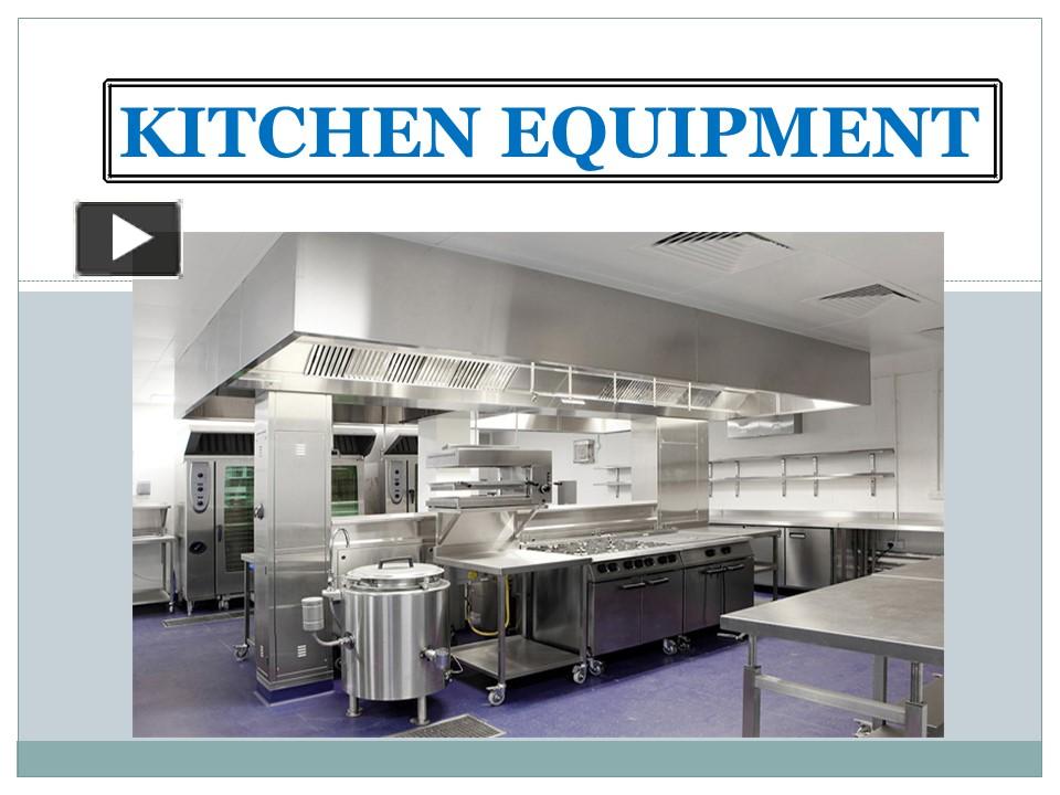 PPT Kitchen Equipment in Chennai PowerPoint presentation free to