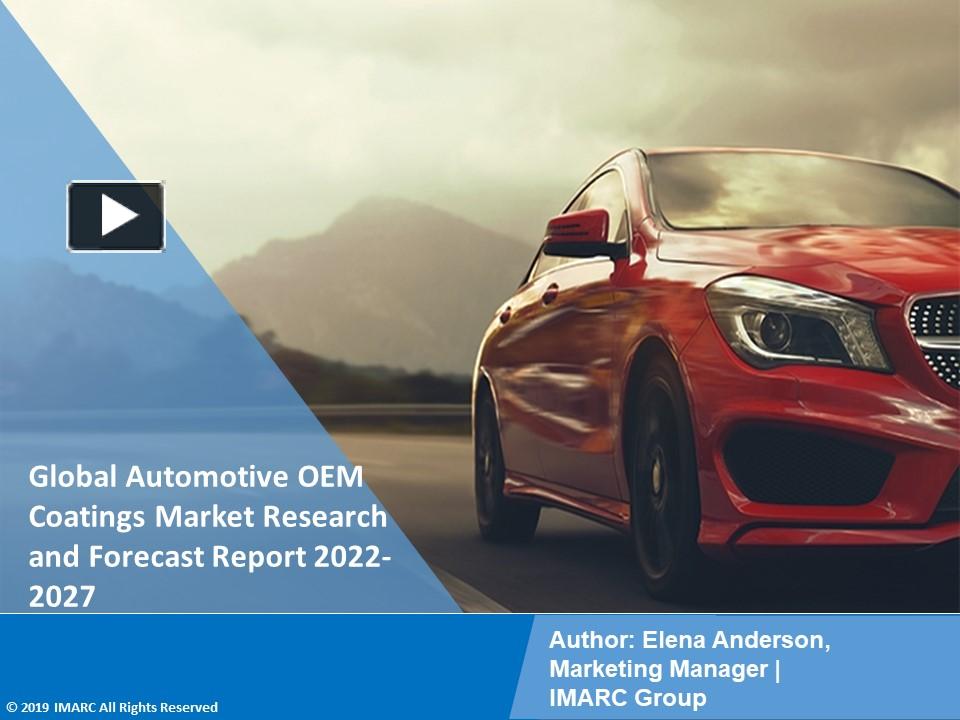 PPT Automotive OEM Coatings Market Report 20222027 PowerPoint presentation free to download