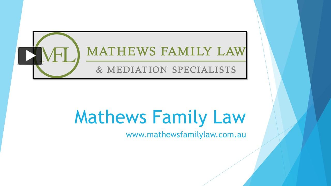 PPT Dispute Resolution Lawyer and Legal Separation Australia