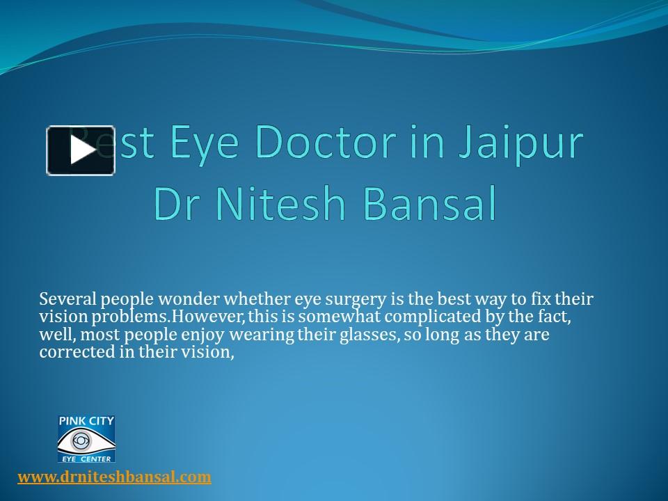 PPT Best Eye Clinic in Jaipur and Eye Clinic in Jaipur (1) PowerPoint