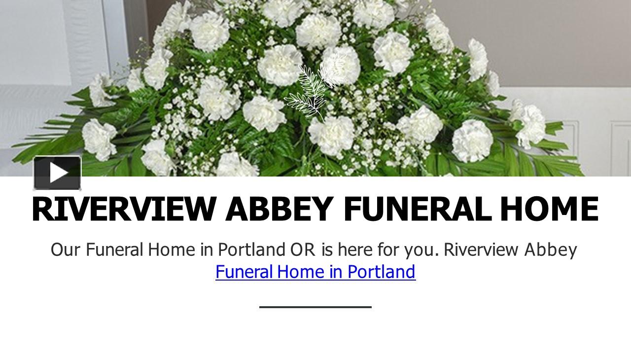 PPT FUNERAL HOME SERVICES PowerPoint presentation free to download