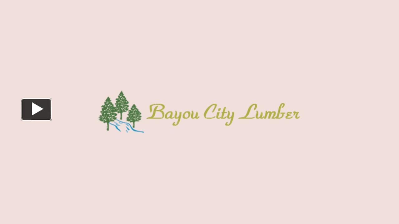 PPT Building Supplies Houston Bayou City Lumber PowerPoint