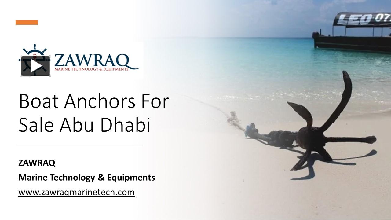 PPT Marine Equipment Suppliers in UAE Zawraq Marine Equipment UAE