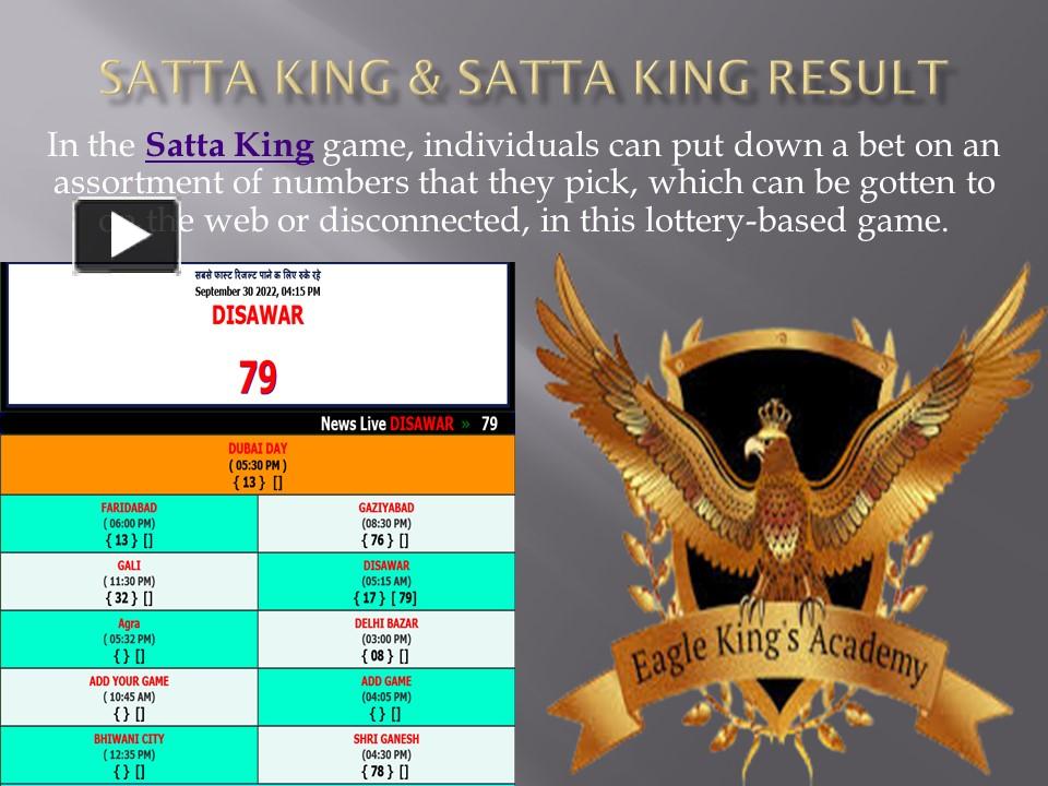 PPT satta zone, satta smart, satta king, smart satta PowerPoint