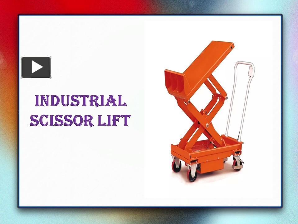 PPT Industrial Scissor Lift,Self Propelled Scissor Lift,Twin Scissor