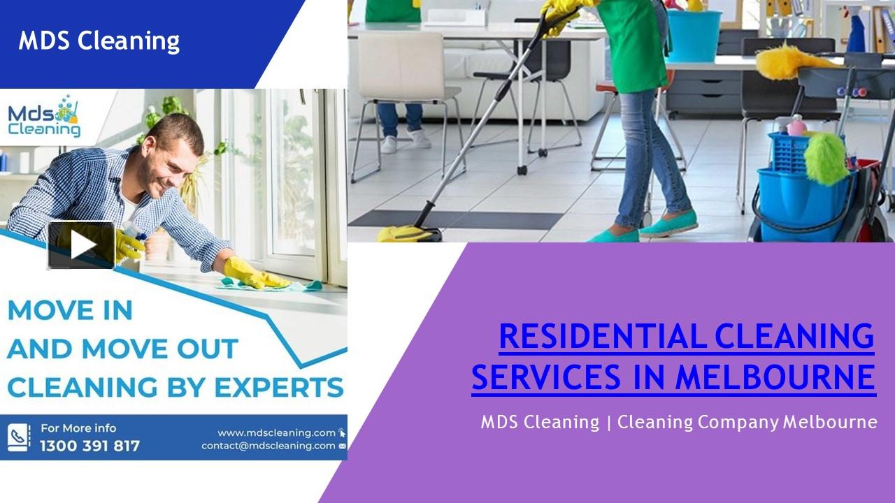 PPT Residential Cleaning Services in Melbourne PowerPoint