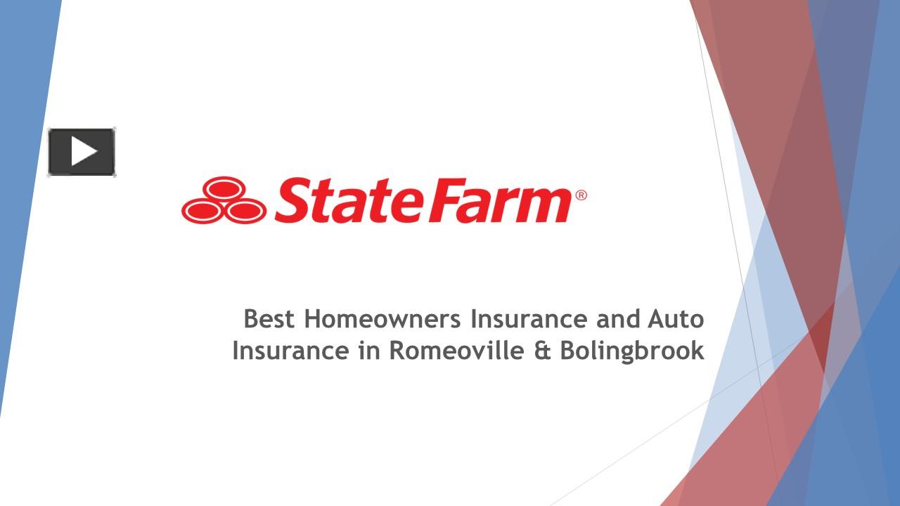 PPT Best Homeowners Insurance and Auto Insurance in Romeoville