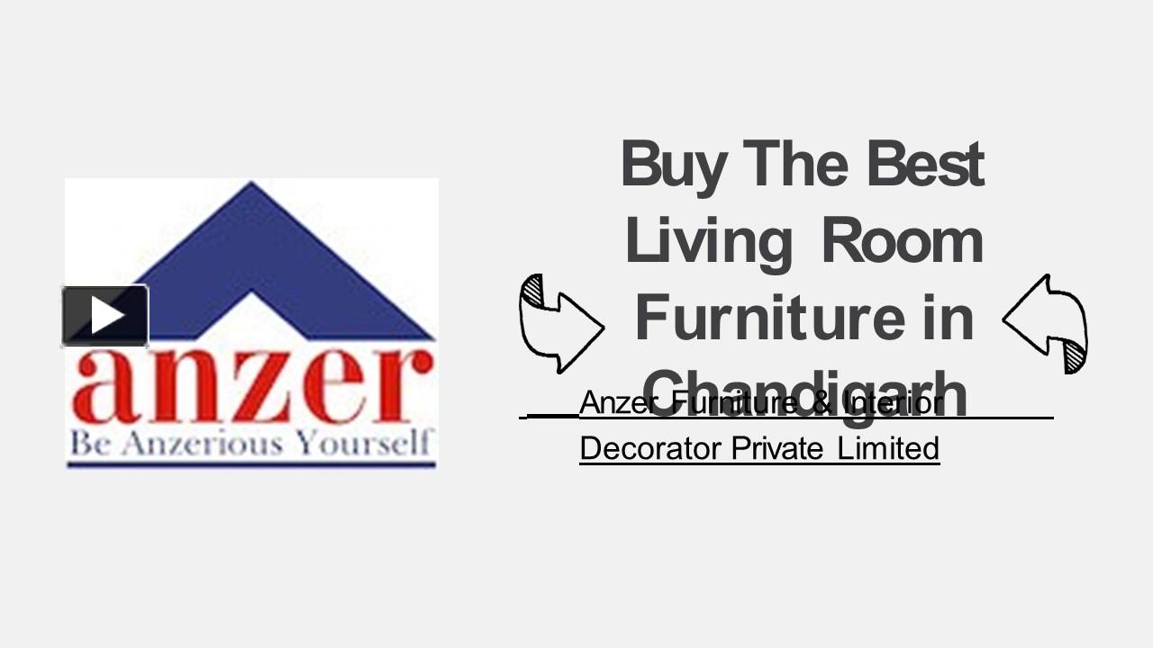 PPT Buy The Best Living Room Furniture in Chandigarh PowerPoint presentation free to