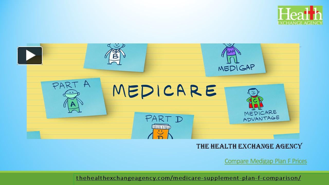 PPT Compare Medigap Plan F Prices According To Your Benefits