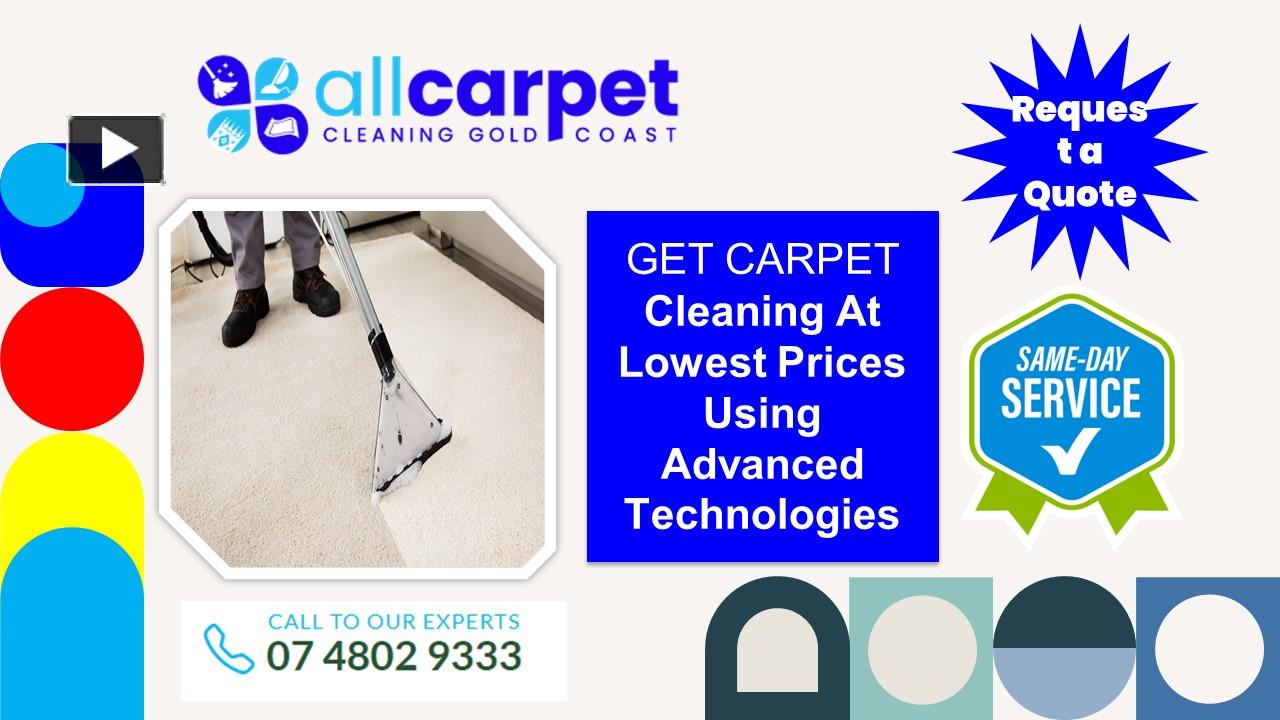 PPT All Carpet Cleaning Gold Coast PowerPoint presentation free to