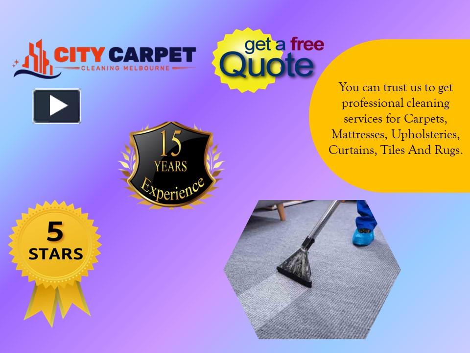PPT City Carpet Cleaning Melbourne PowerPoint presentation free to