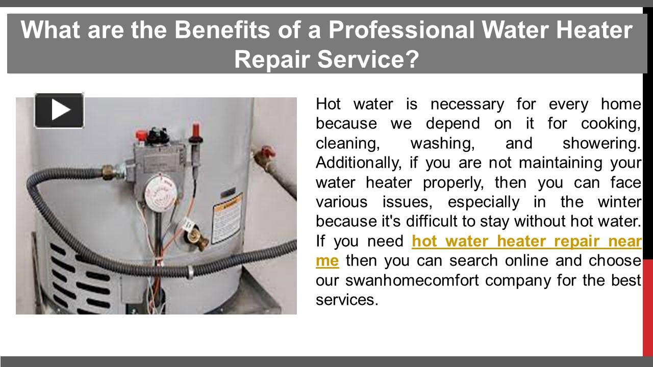 PPT What are the Benefits of a Professional Water Heater Repair