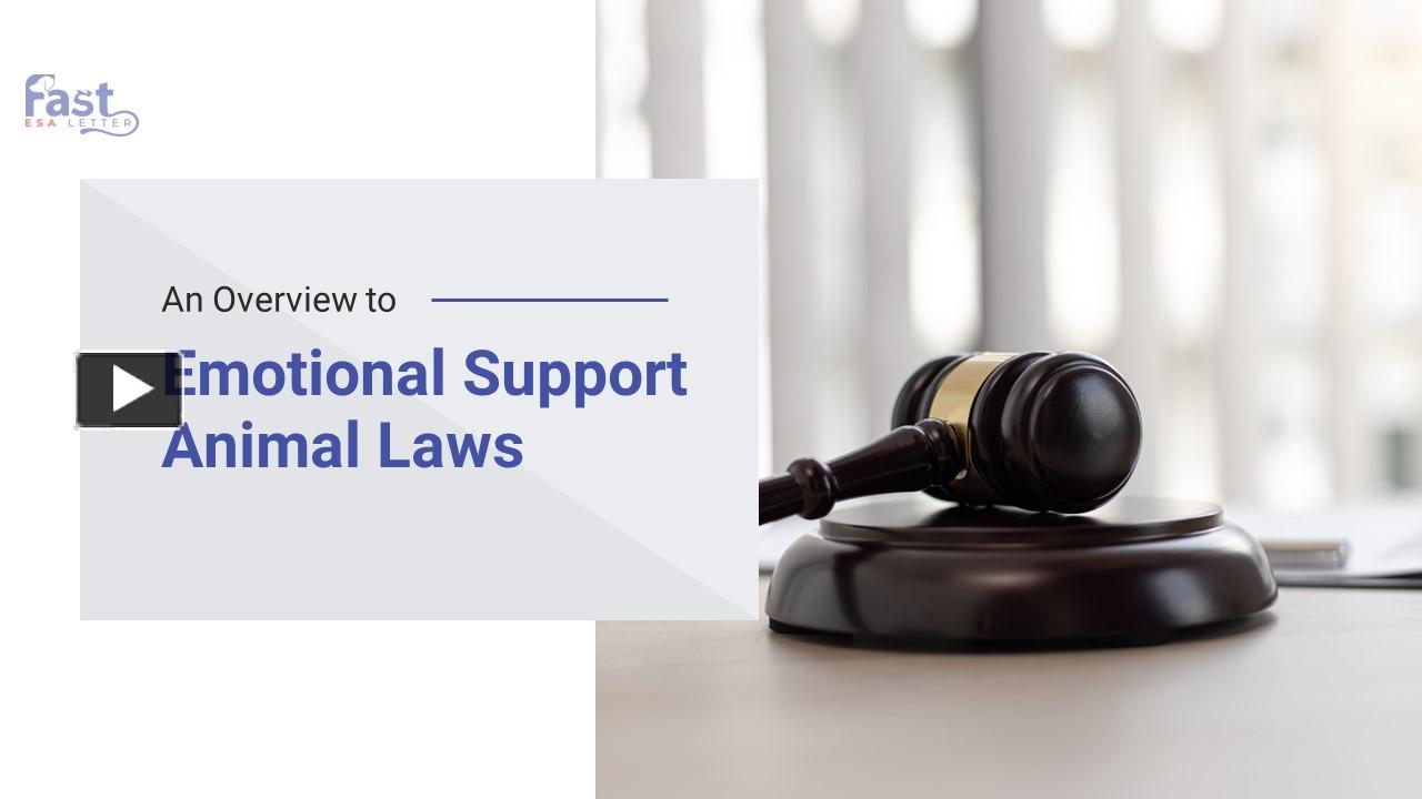 PPT An Overview to ESA Laws PowerPoint presentation free to download id 961d57ZjY2N