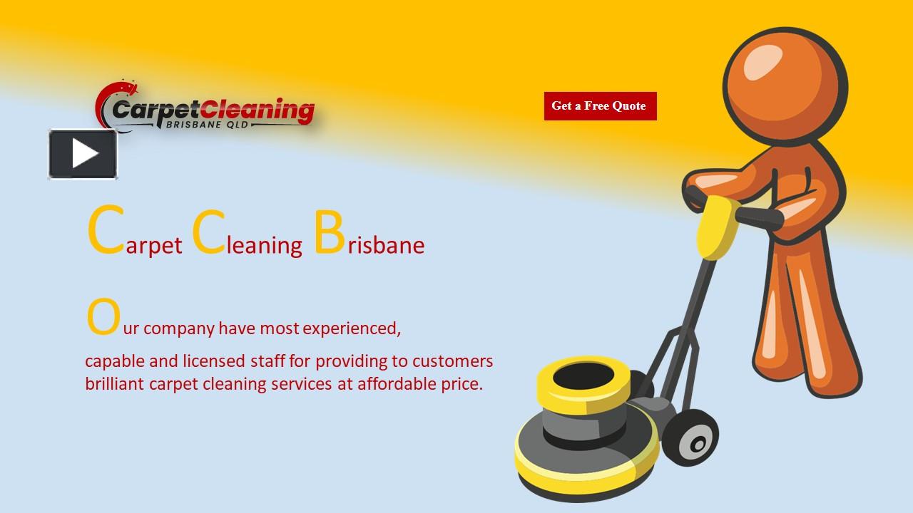 PPT Carpet Cleaning Brisbane QLD PowerPoint presentation free to
