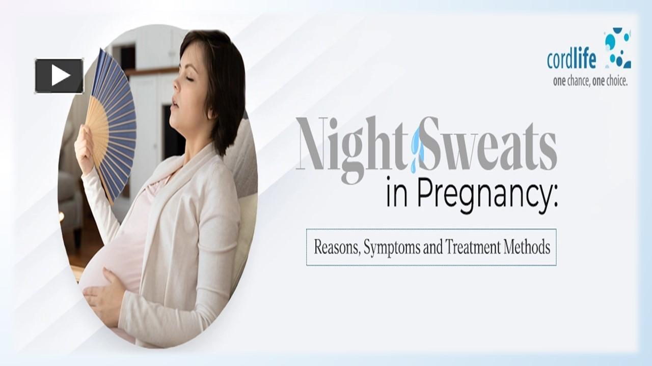 PPT Are Night Sweats Normal For a Pregnant Woman? PowerPoint