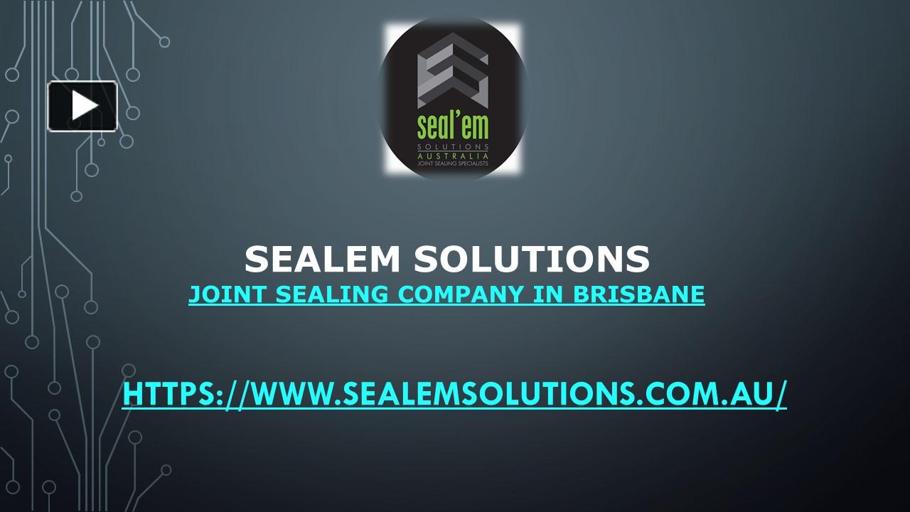PPT Find the Joint Sealing Company in Brisbane PowerPoint