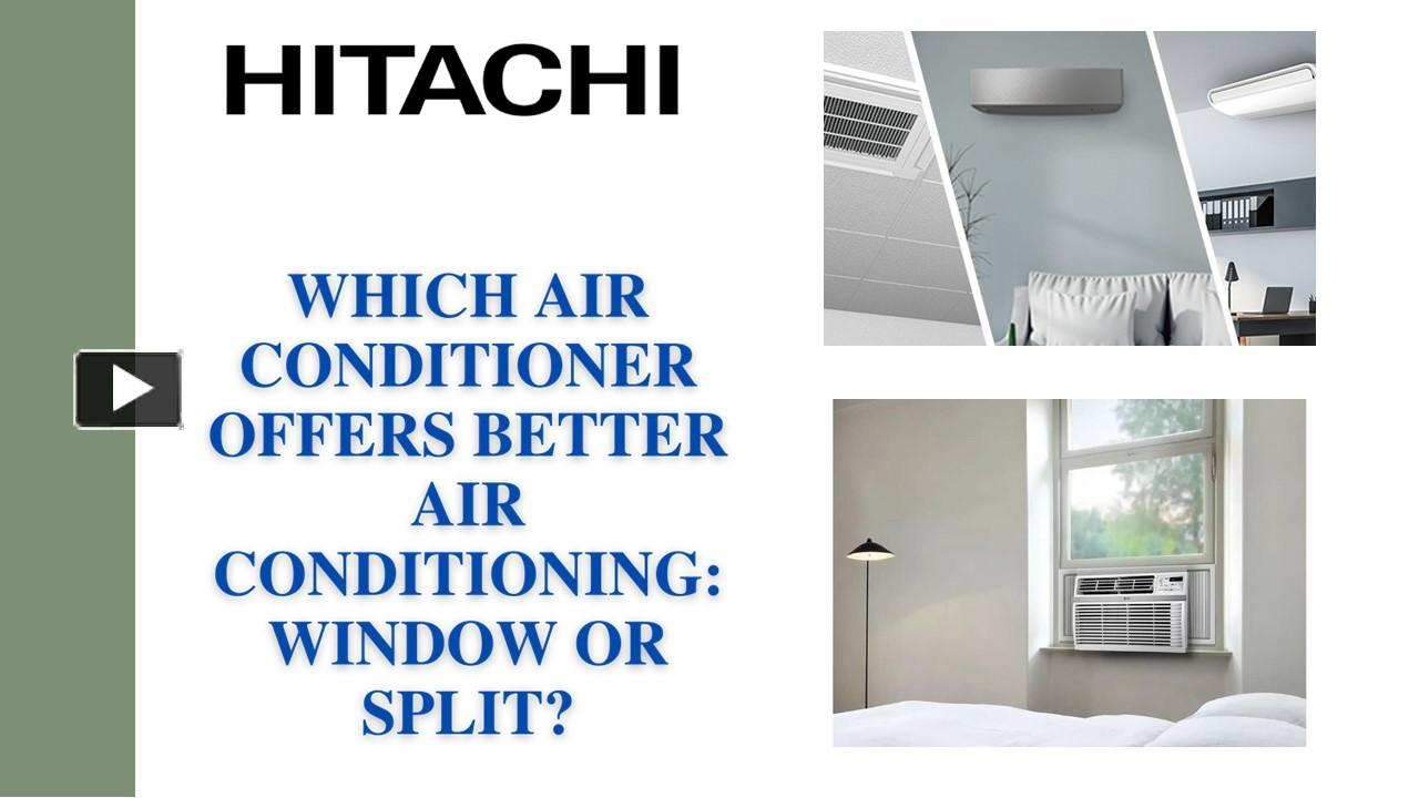 PPT Which Air Conditioner Offers Better Air Conditioning Window or