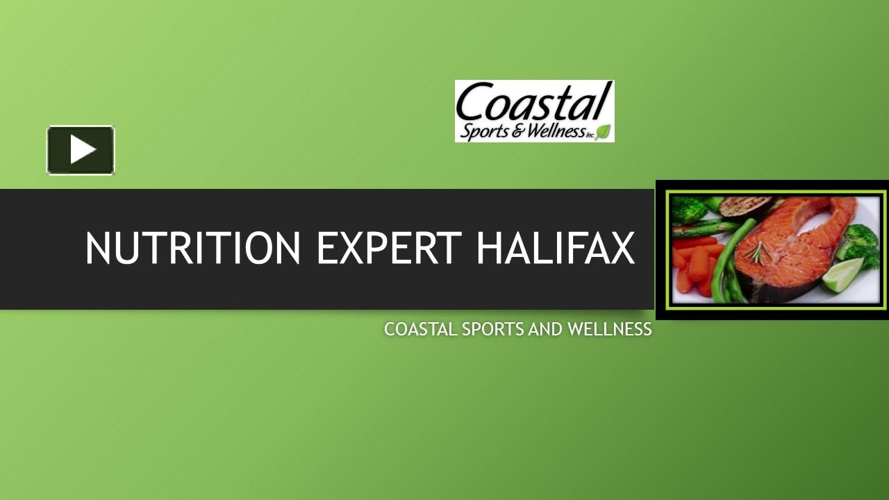 PPT Sports Nutrition Coastal Sports and Wellness PowerPoint