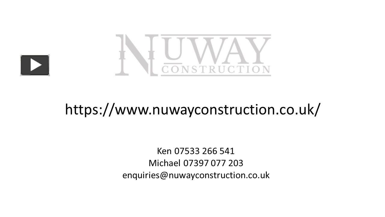 PPT Nuway Construction PPT PowerPoint presentation free to download
