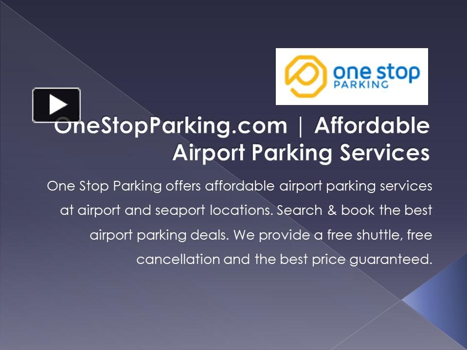 PPT Affordable Airport Parking Services