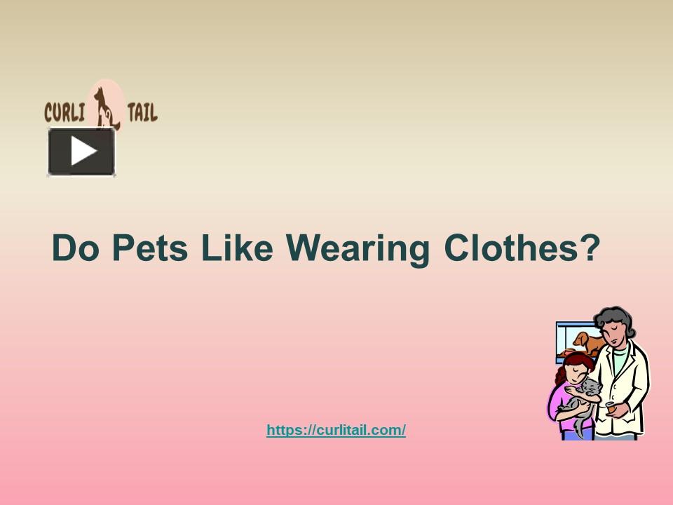 PPT Pet accessories online At CurliTail Do Pets Like Wearing