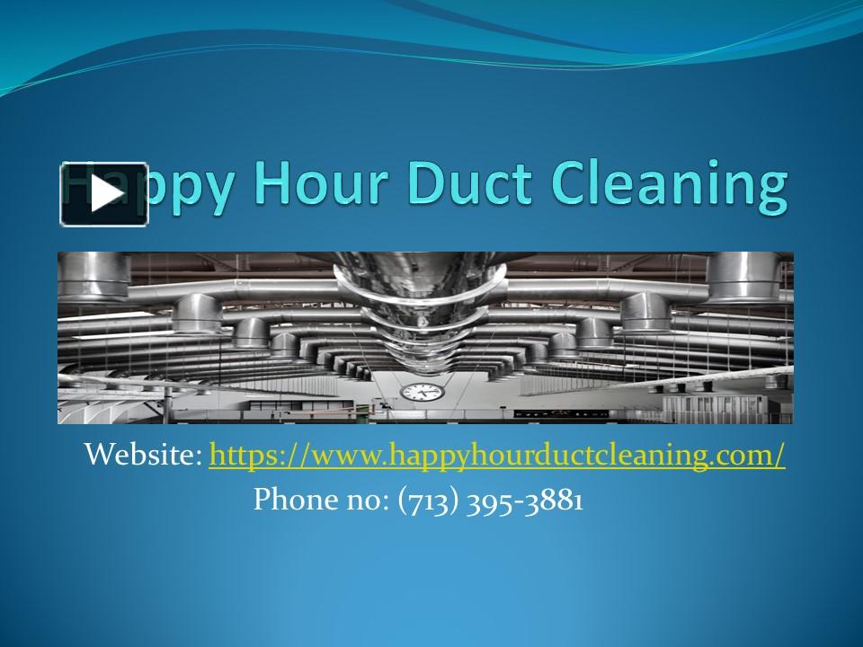 PPT Does air duct cleaning really work? PowerPoint presentation