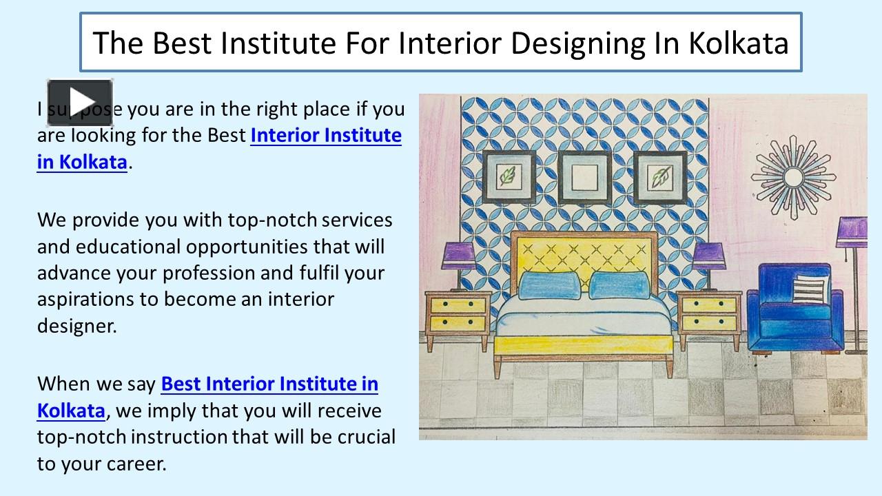 PPT Best Interior Design Institute in Kolkata PowerPoint presentation