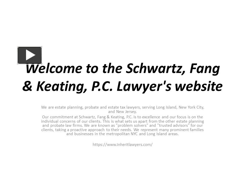 PPT Probate Attorney Woodbury NY PowerPoint presentation free to