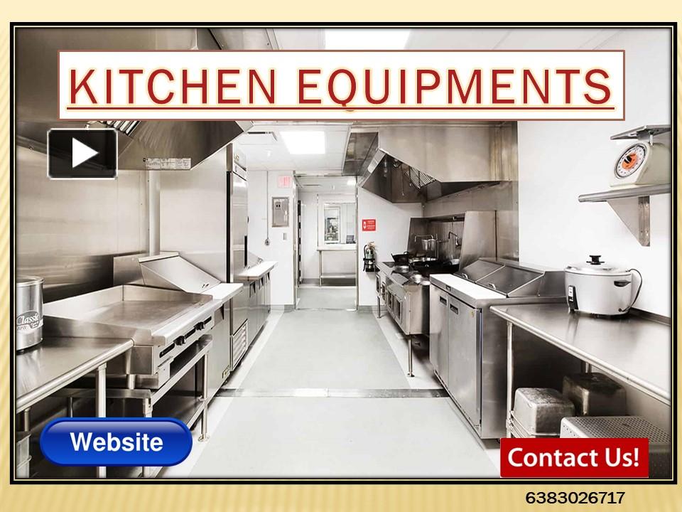 PPT Kitchen Equipments Tamilnadu , India , Chennai , UAE , Dubai