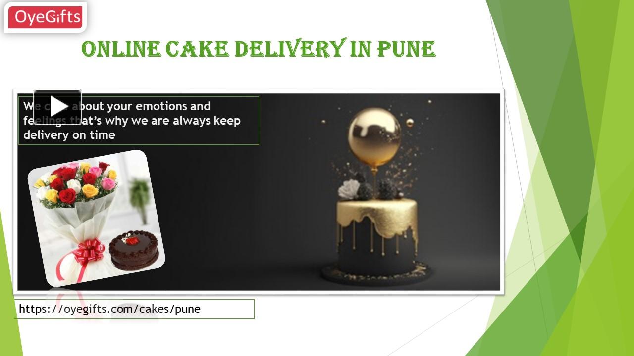 PPT Online Cake Delivery In Pune PowerPoint presentation free to