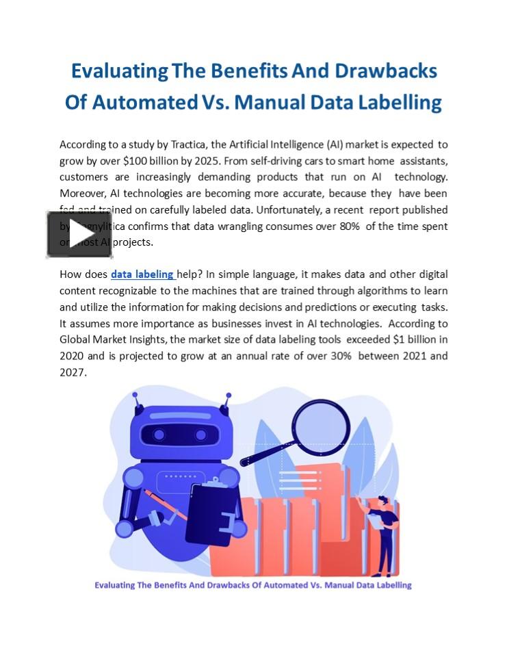 PPT Evaluating The Benefits And Drawbacks Of Automated Vs. Manual