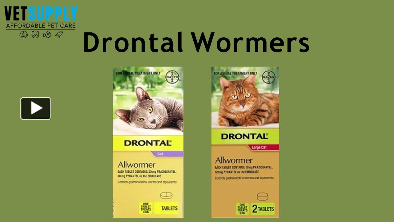 PPT Drontal Wormer for Cats Buy Drontal All Wormer Tablets Online