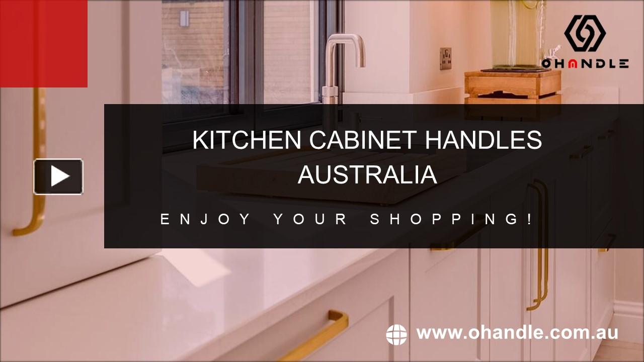 PPT kitchen handles australia PowerPoint presentation free to download id 96ba98