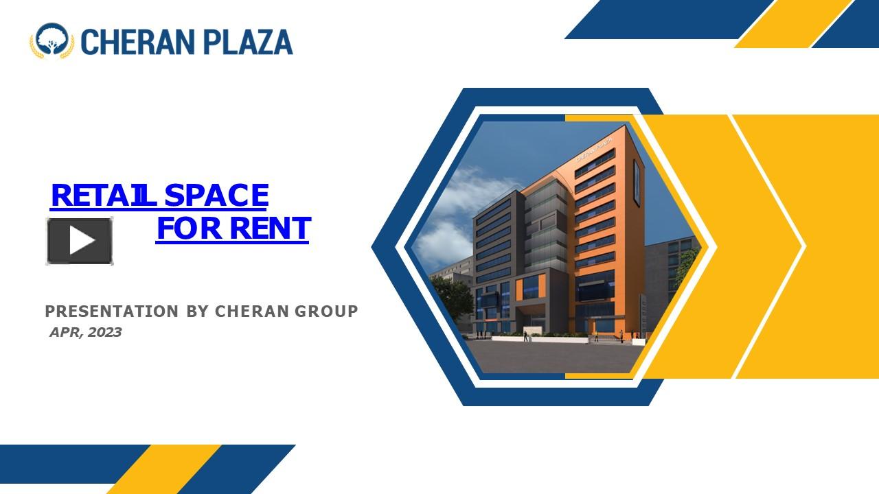 PPT Retail Space for rent PowerPoint presentation free to download