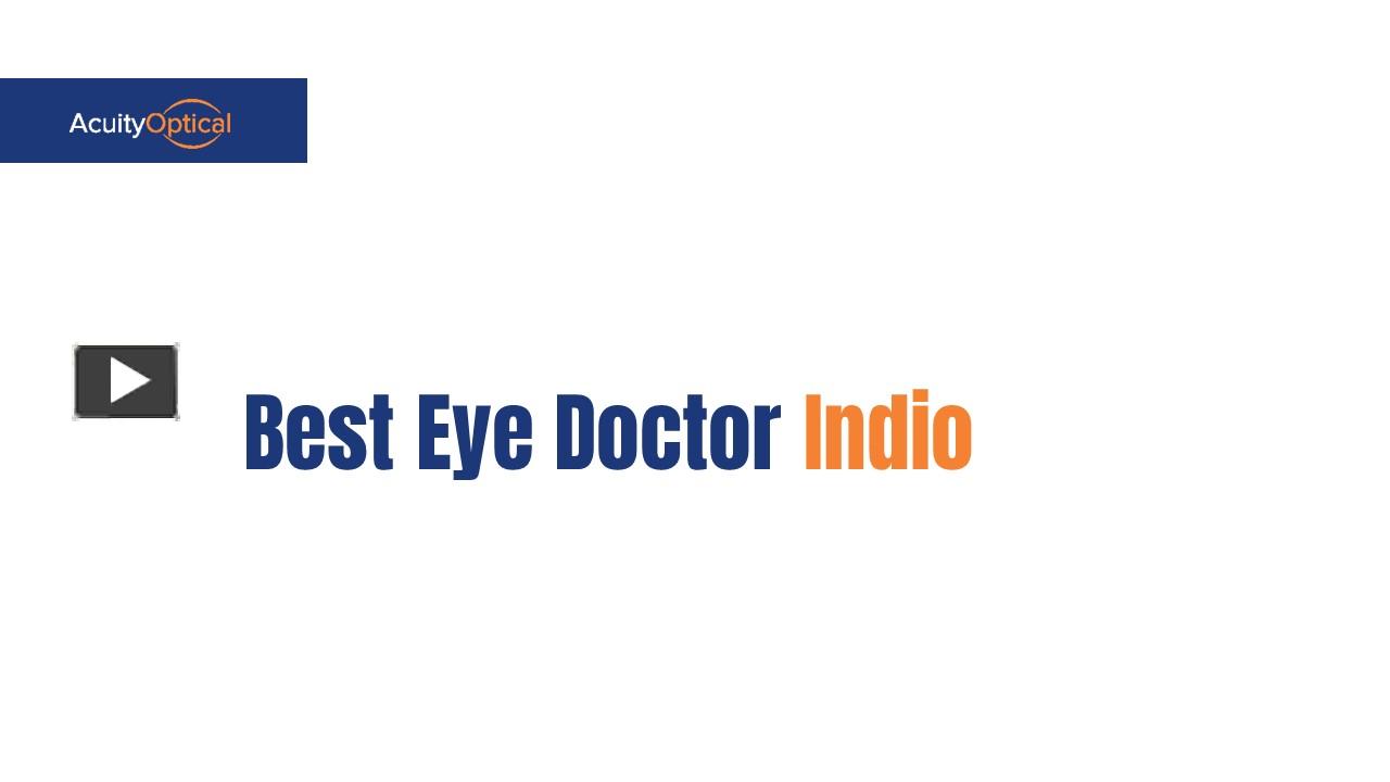 PPT Symptoms & Treatments For Dry Eye From The Best Eye Doctor Indio