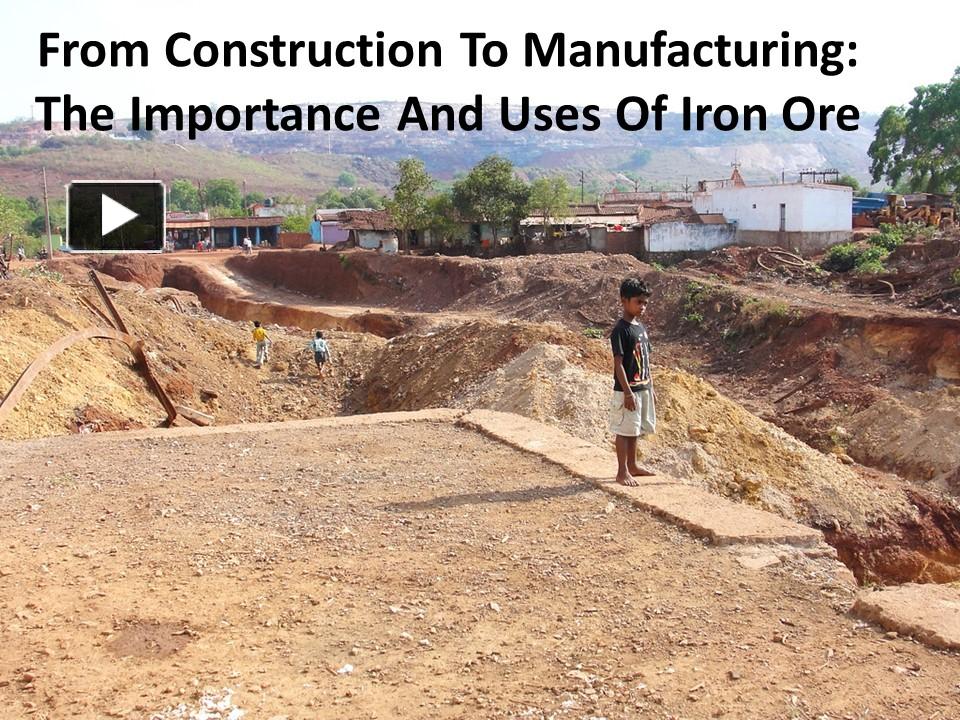 PPT Most important prime benefits of iron ore PowerPoint presentation