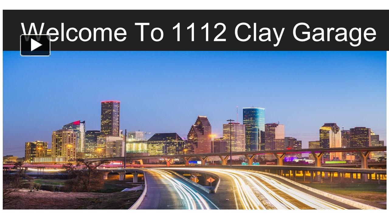 PPT Houston Downtown Parking (1) PowerPoint presentation free to