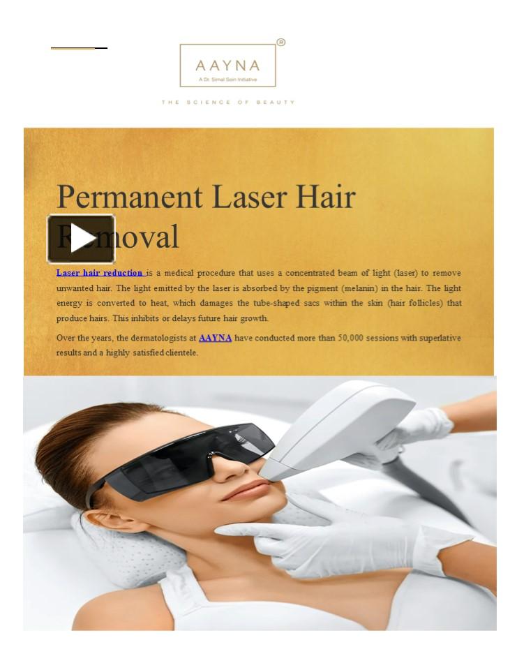 PPT The Most Advanced Laser Hair Removal in Delhi & Punjab PowerPoint