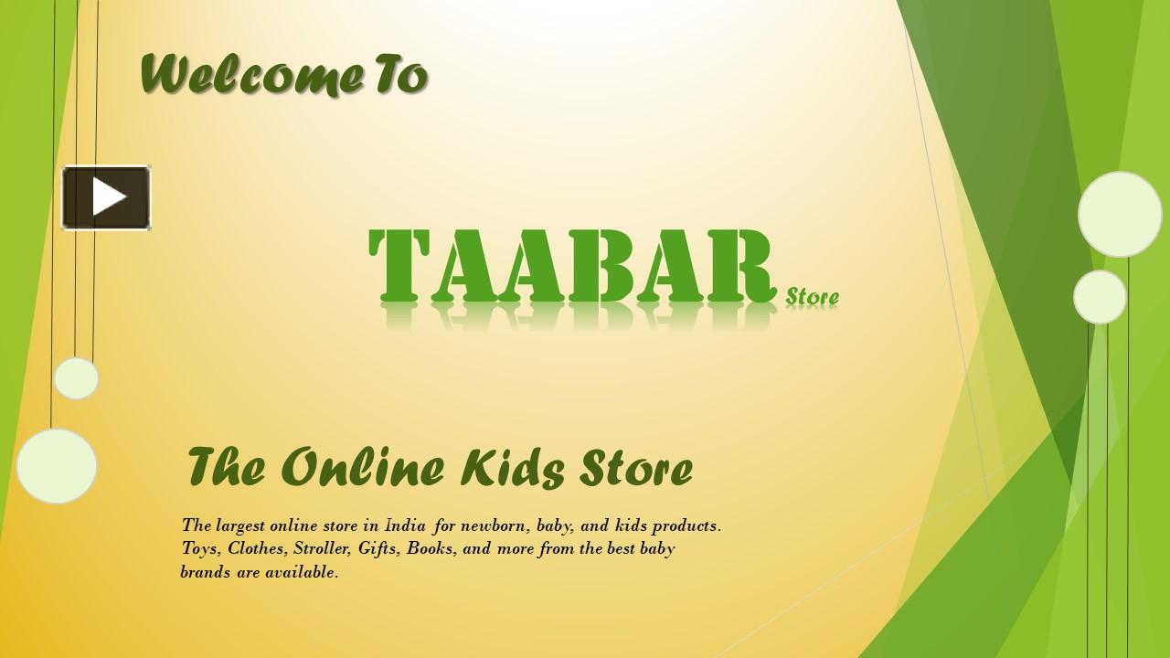 PPT BEST NEWBORN BABY SHOPPING STORE IN JAIPUR PowerPoint