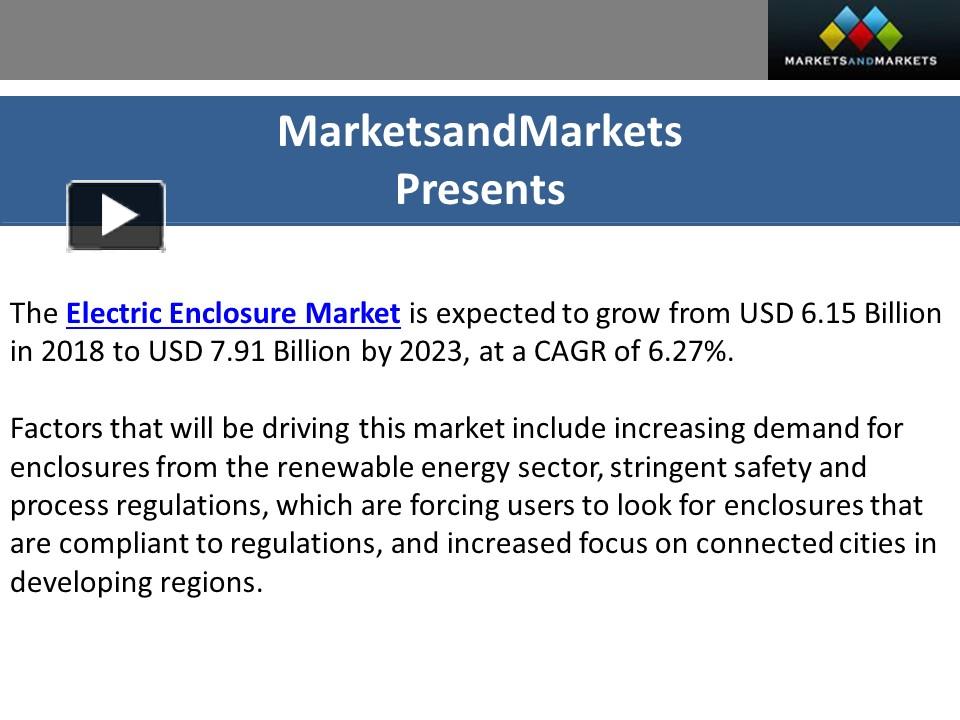 PPT Advancements in Electrical Infrastructure Electric Enclosure